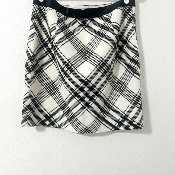 White House Black Market Women’s Size 8 Wool Blend Plaid Pencil Skirt Business - Picture 3 of 9